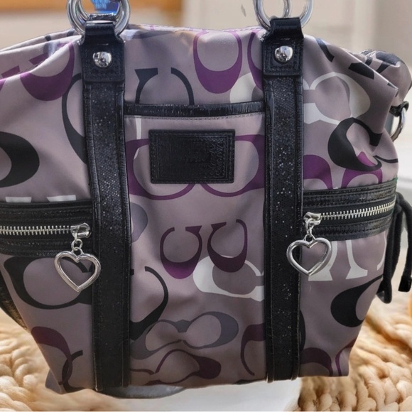 Coach 1941 Satin Sequin Poppy tote - Picture 2 of 5